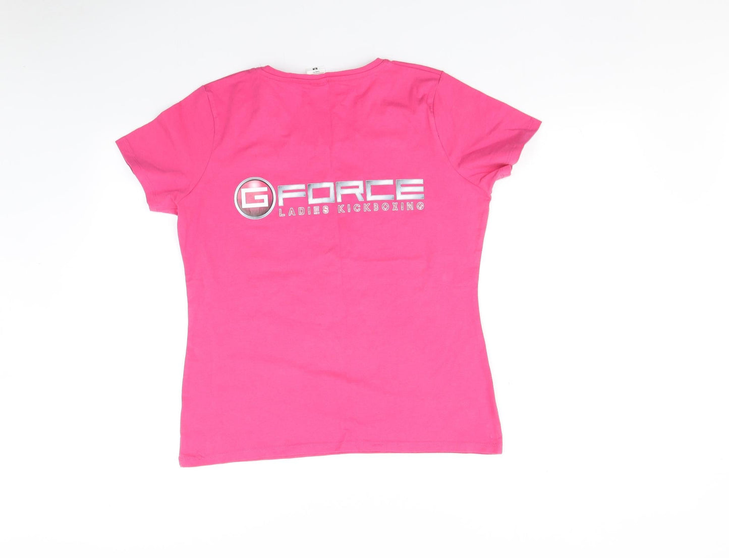 Fruit of the Loom Womens Pink   Basic T-Shirt Size L