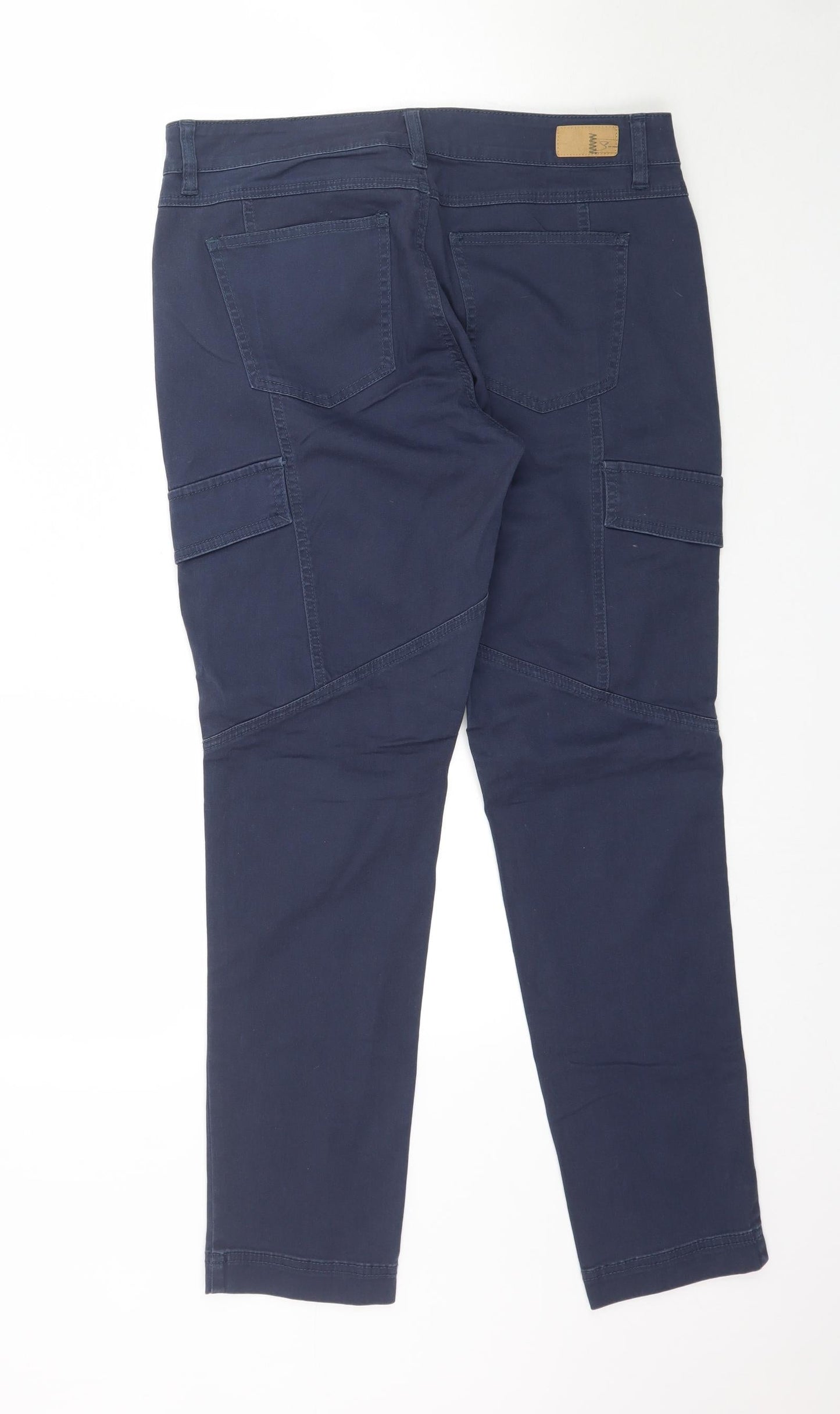 Supplies Womens Blue   Trousers  Size 10 L30 in