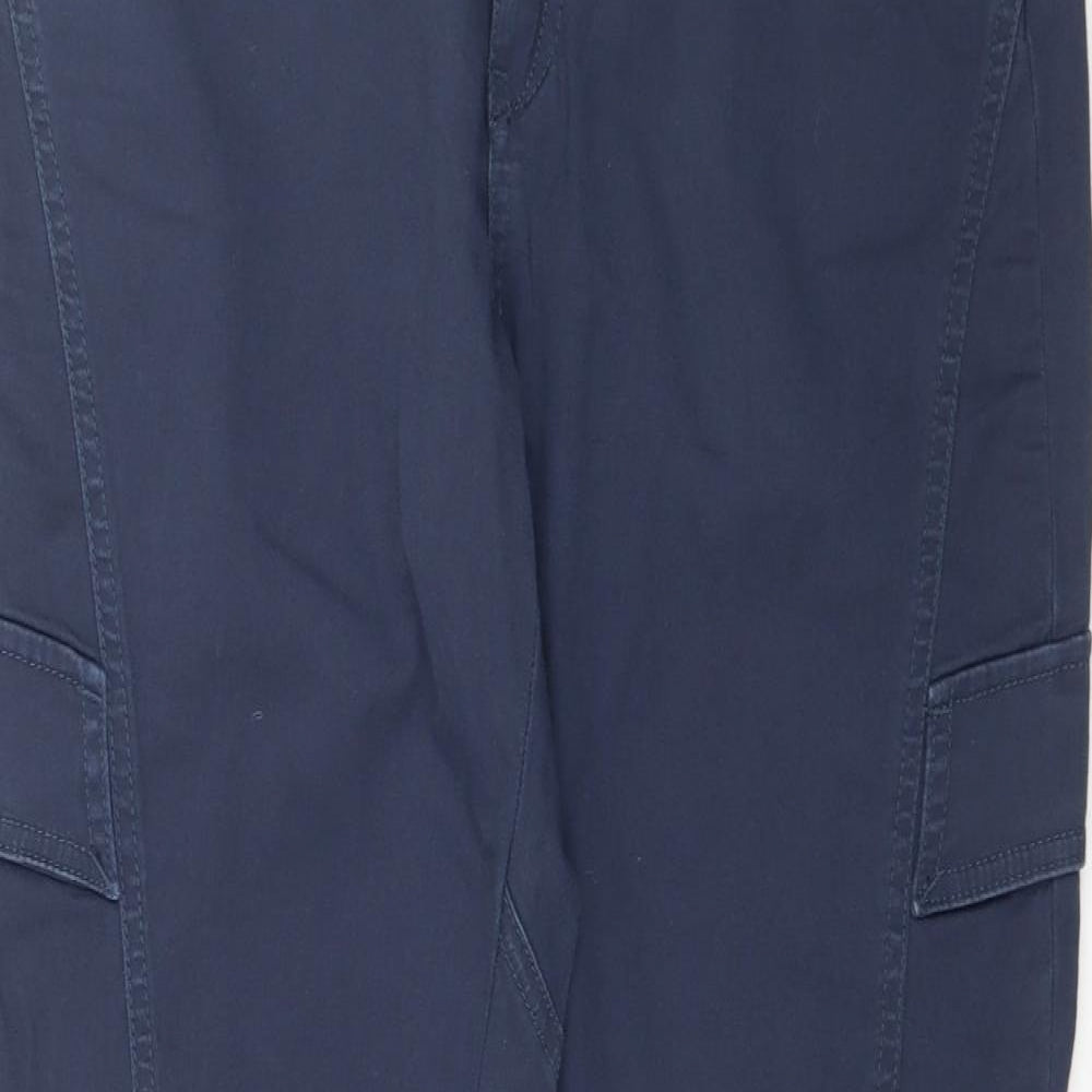 Supplies Womens Blue   Trousers  Size 10 L30 in
