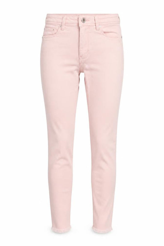Denim Co. Womens Pink  Denim Skinny Jeans Size 4 L28 in