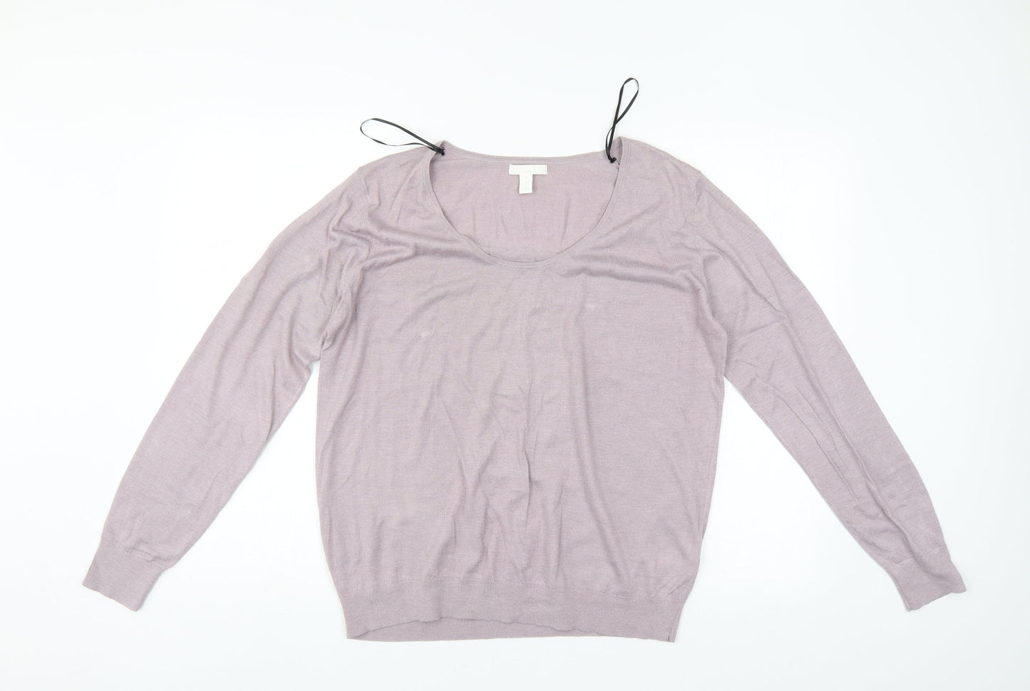 H&M Womens Pink   Pullover Jumper Size L
