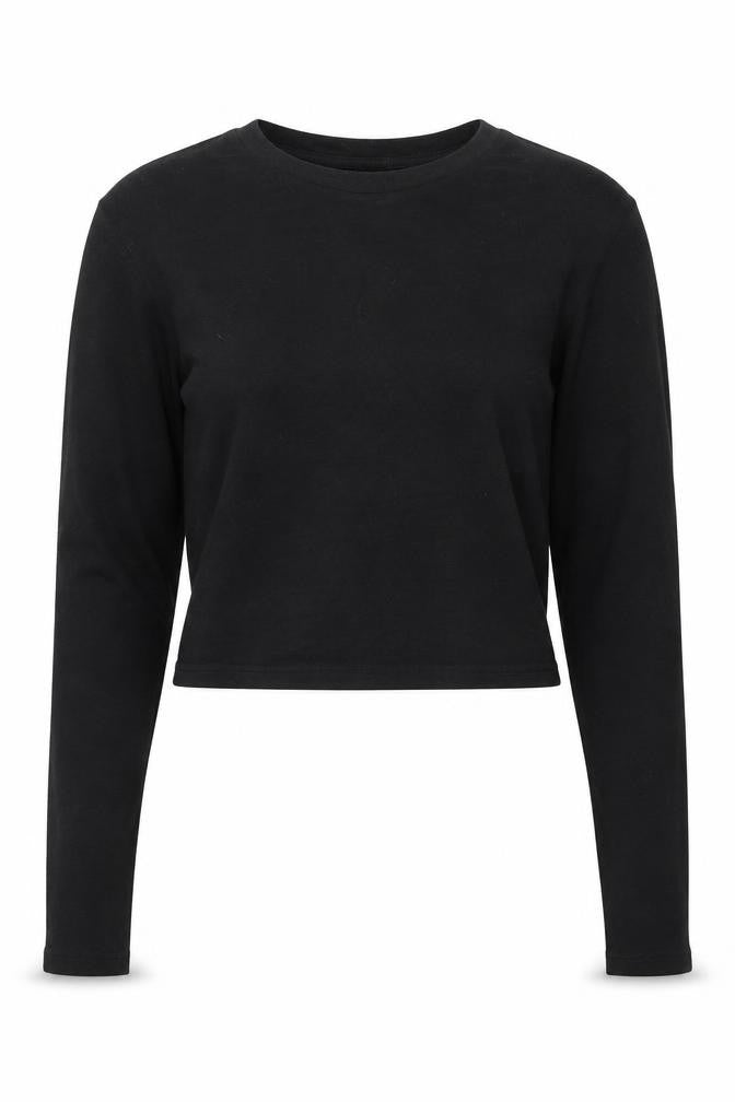 Topshop Womens Black   Basic T-Shirt Size 8