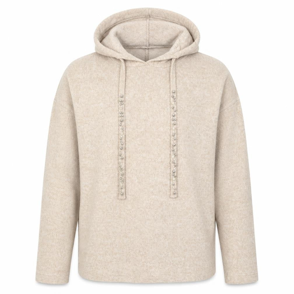 New Look Womens Beige   Pullover Hoodie Size S