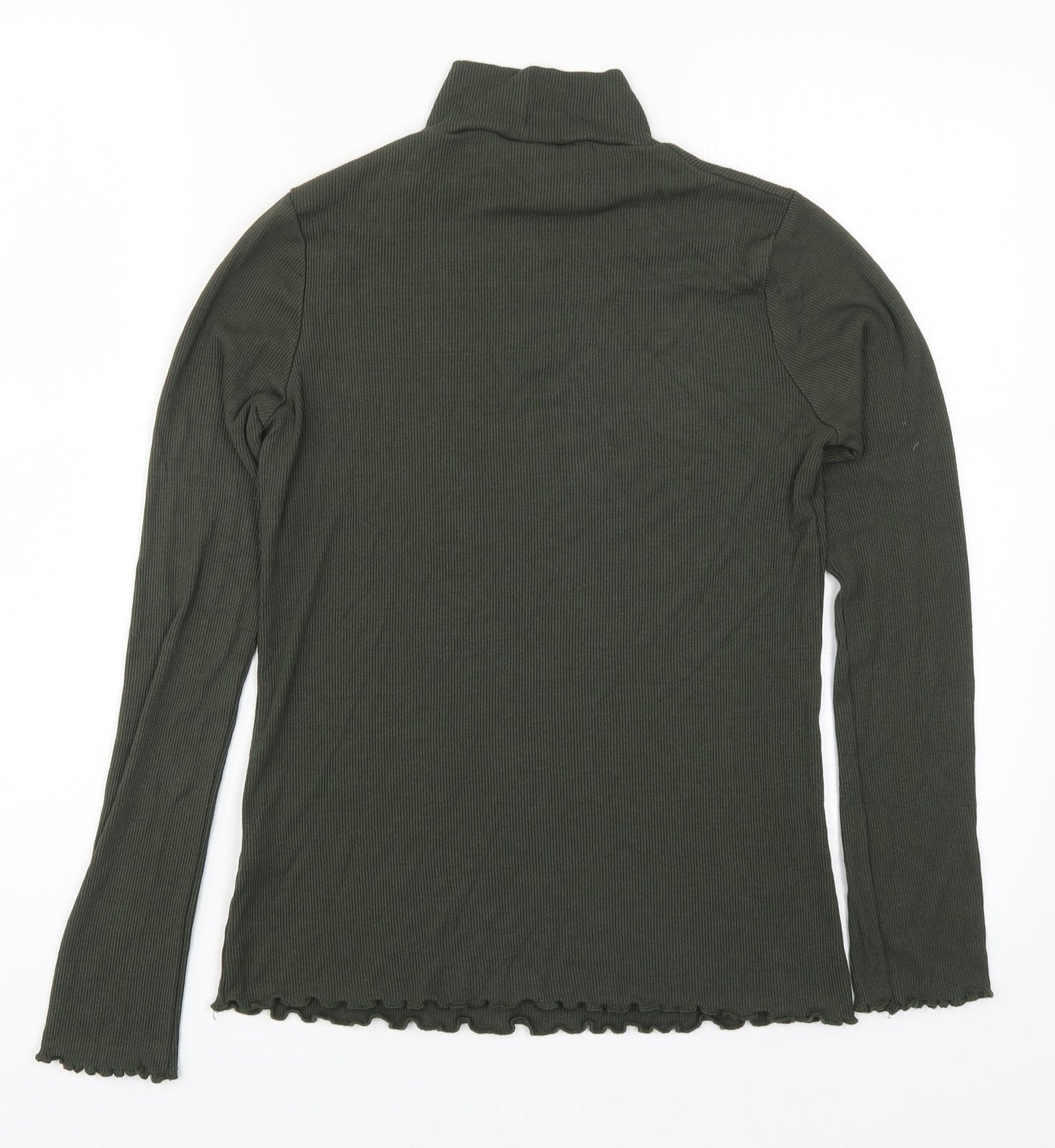 Select Womens Green   Basic T-Shirt Size 12