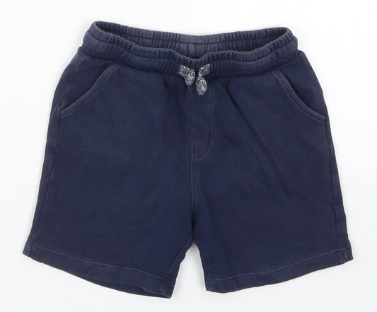 Matalan Boys Blue   Sweat Shorts Size 4-5 Years