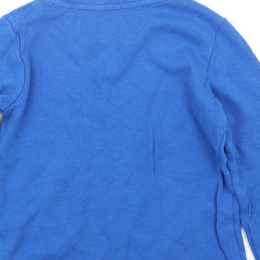 Mothercare Boys Blue   Basic T-Shirt Size 5-6 Years