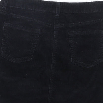 Next Womens Black   Straight & Pencil Skirt Size 8
