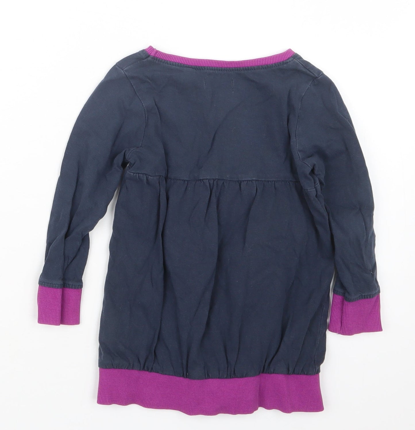 Blue Seven Girls Blue   Basic T-Shirt Size 2 Years  - Long