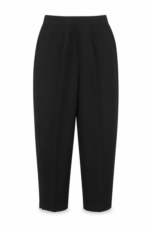 Preworn Womens Black   Trousers  Size 16 L24 in