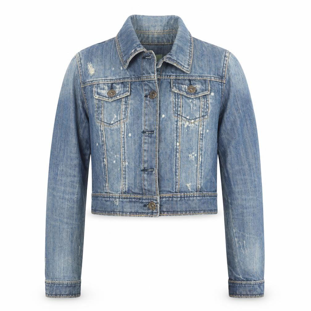 Authentic Womens Blue  Denim Jacket  Size 10