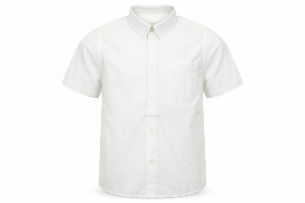 TU Boys White   Basic Button-Up Size 8 Years