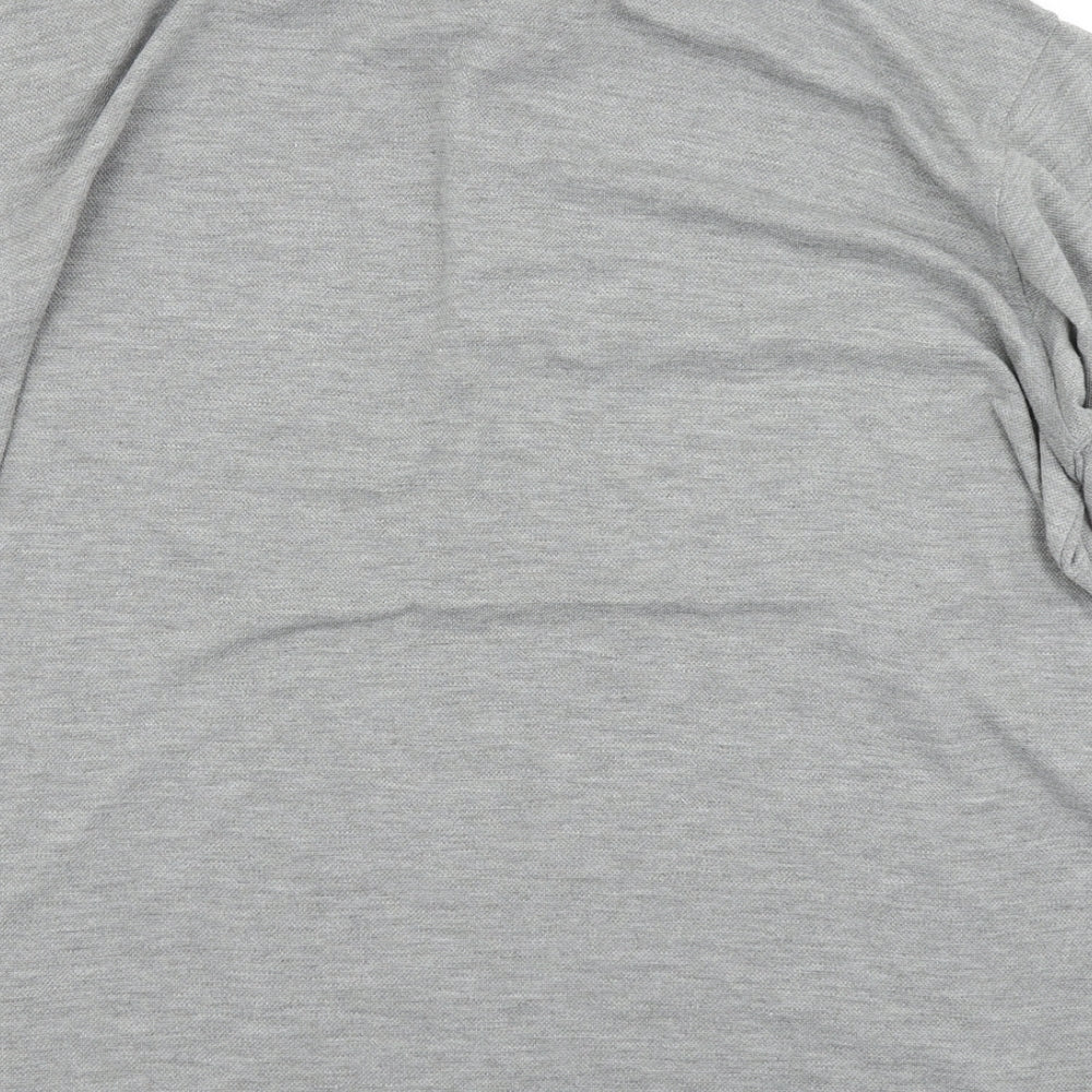 J.J.Willis Mens Grey    Polo Size L