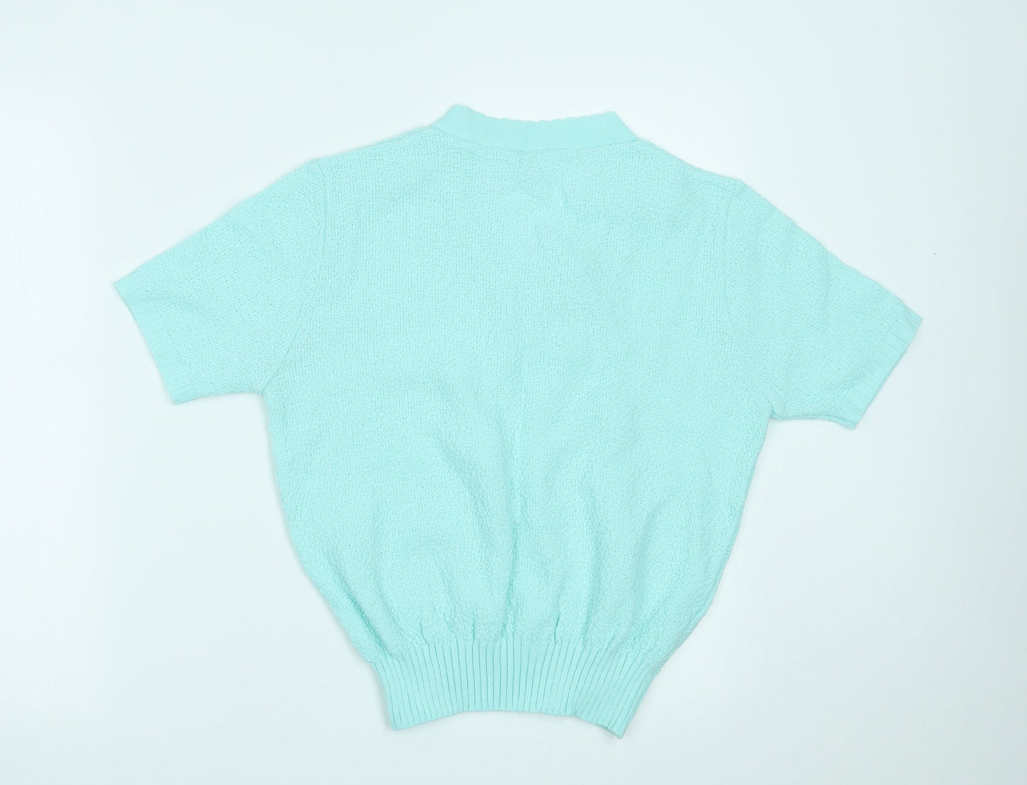 Preworn Womens Blue   Basic T-Shirt Size 8