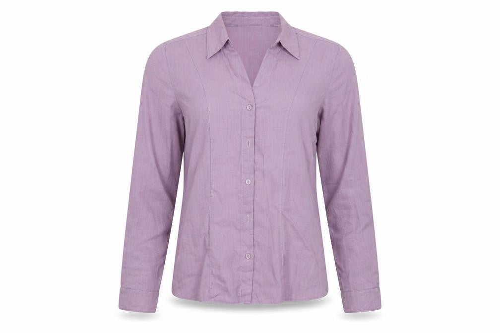 EWM Womens Purple   Basic Button-Up Size 12