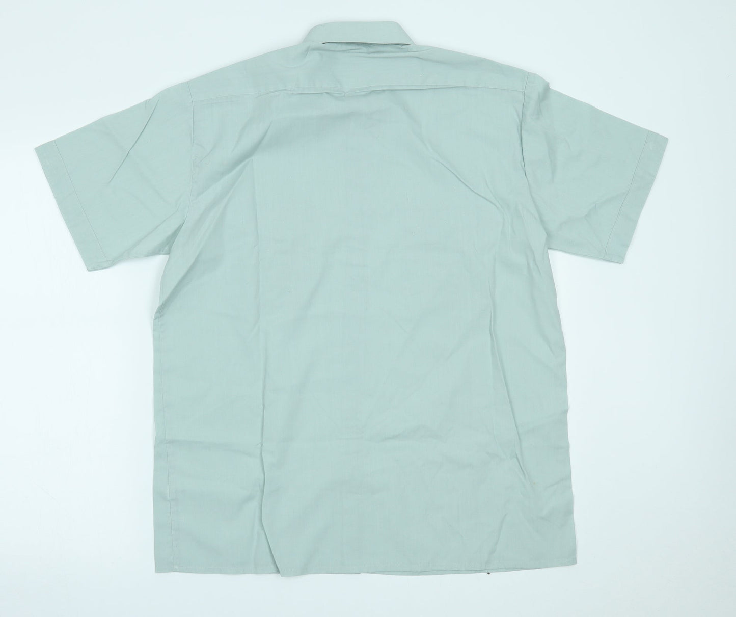 Man at ease Mens Green    Button-Up Size M