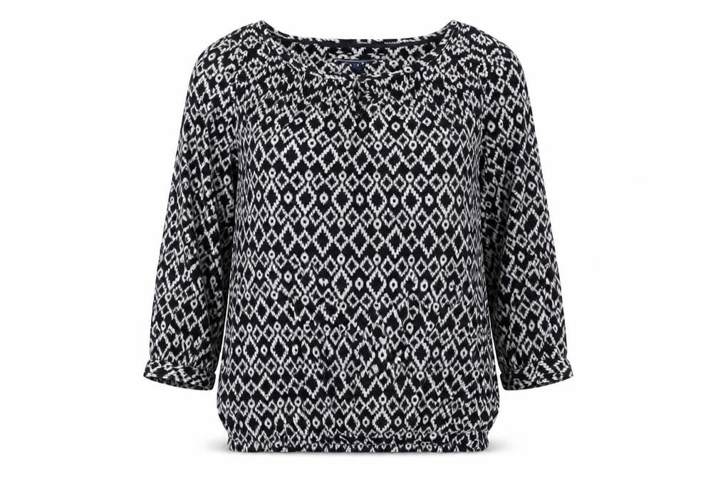 Maine New England Womens Blue   Basic Blouse Size 10