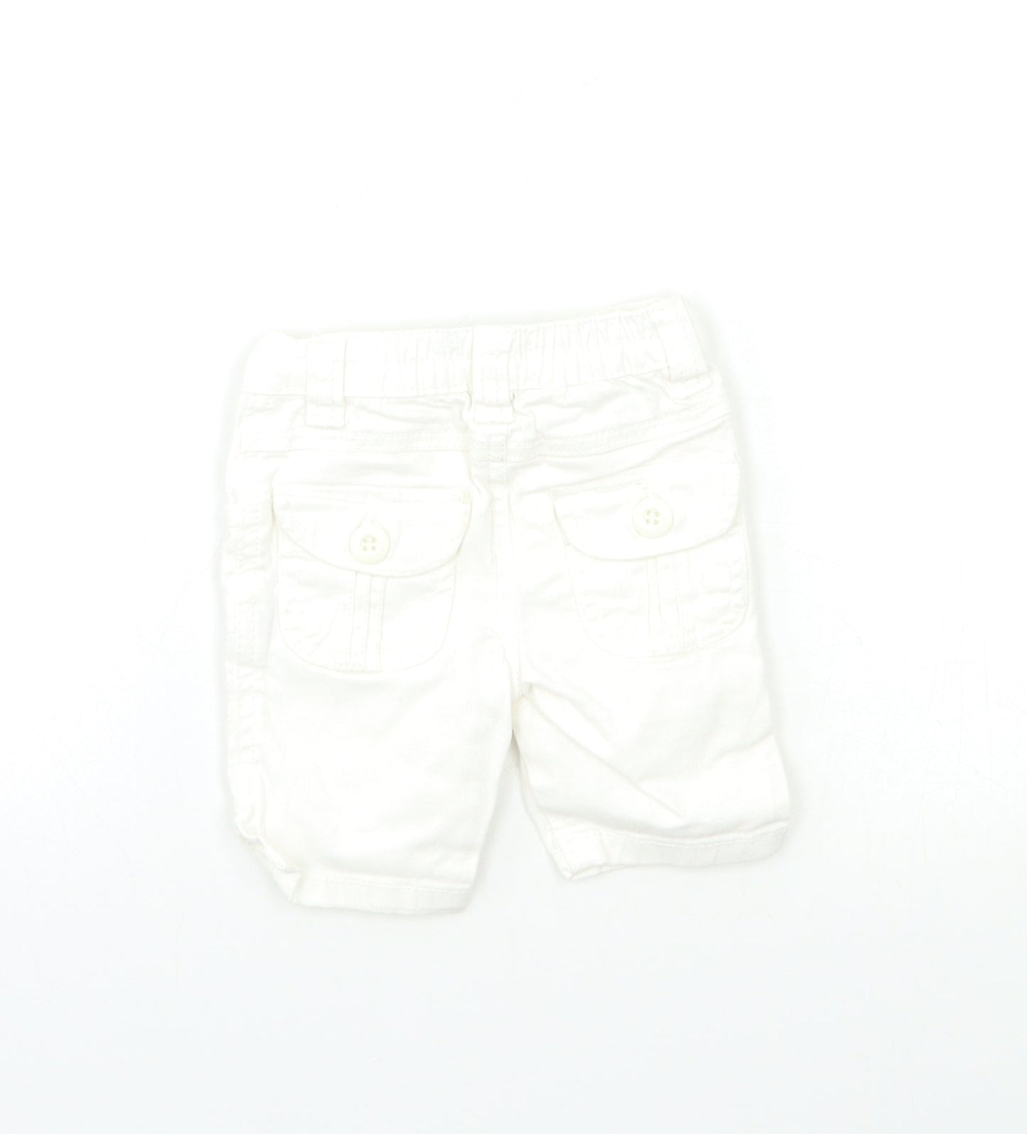 Earlydays Baby White  Damask Capri Jeans Size 3-6 Months
