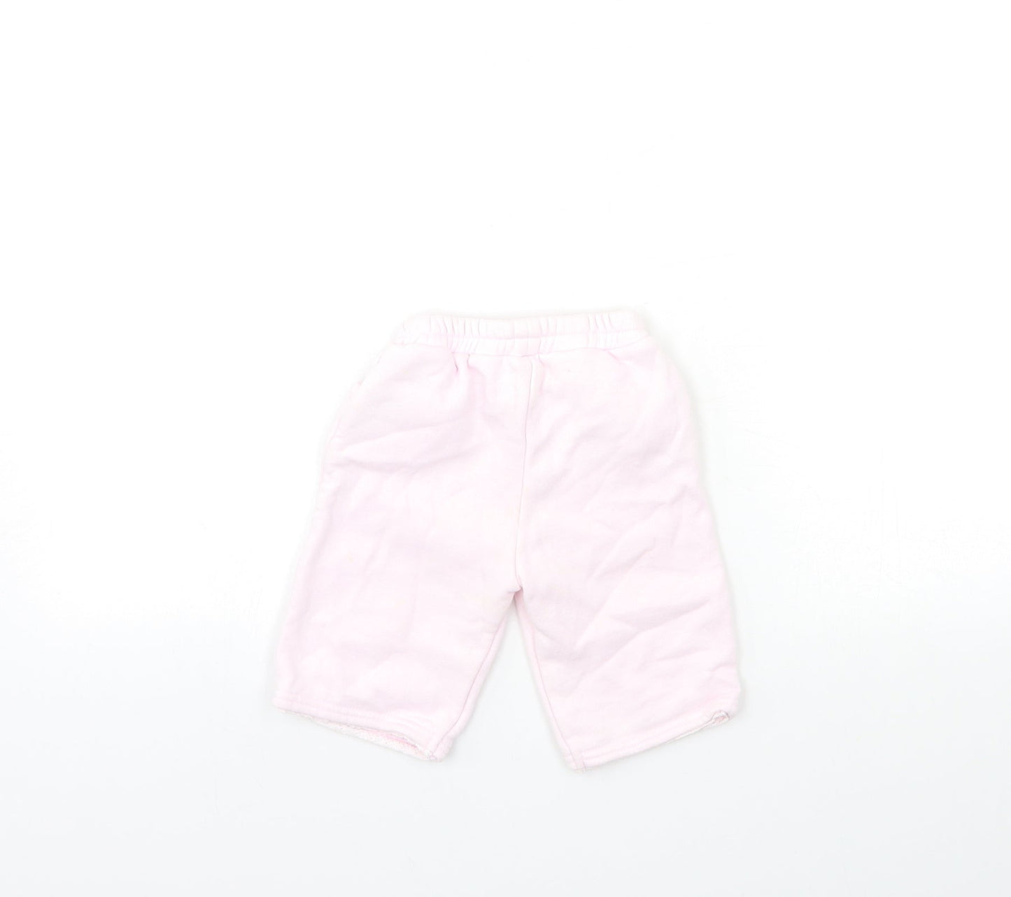 Preworn Baby Pink   Sweatpants Trousers Size 3-6 Months