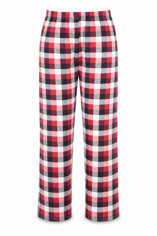 Preworn Womens Red Check  Trousers  Size M L30 in