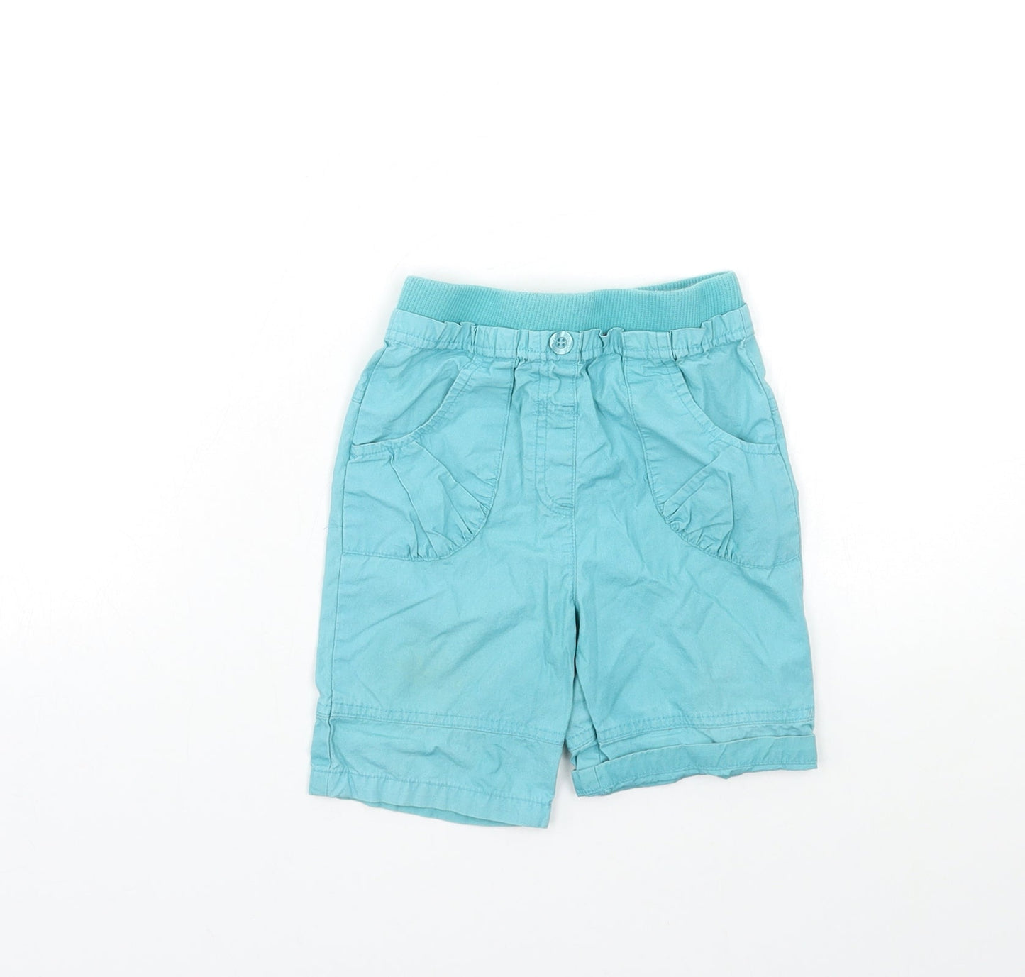 MINIMODE Baby Blue   Cargo Trousers Size 12-18 Months