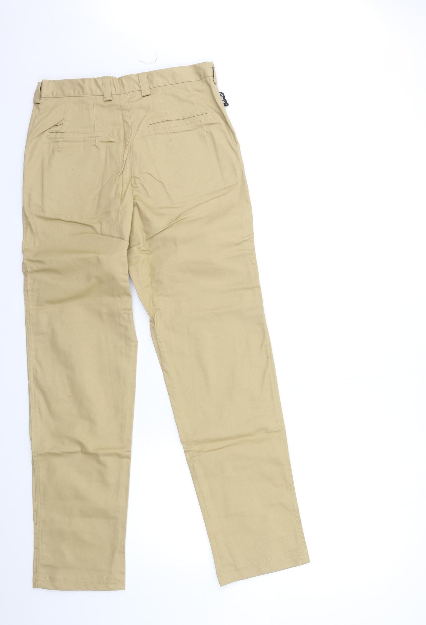 Moose Golf Clothing Womens Beige   Trousers  Size 8 L31 in