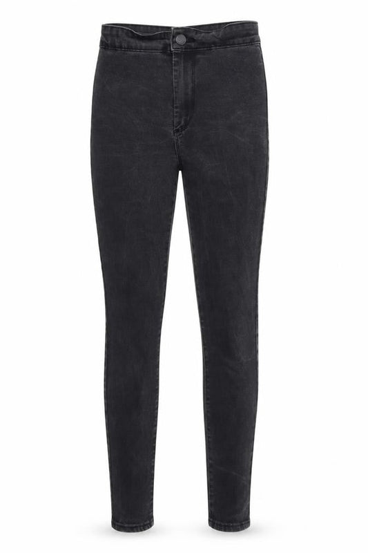 Denim & Co. Womens Black  Denim Skinny Jeans Size 8 L23 in