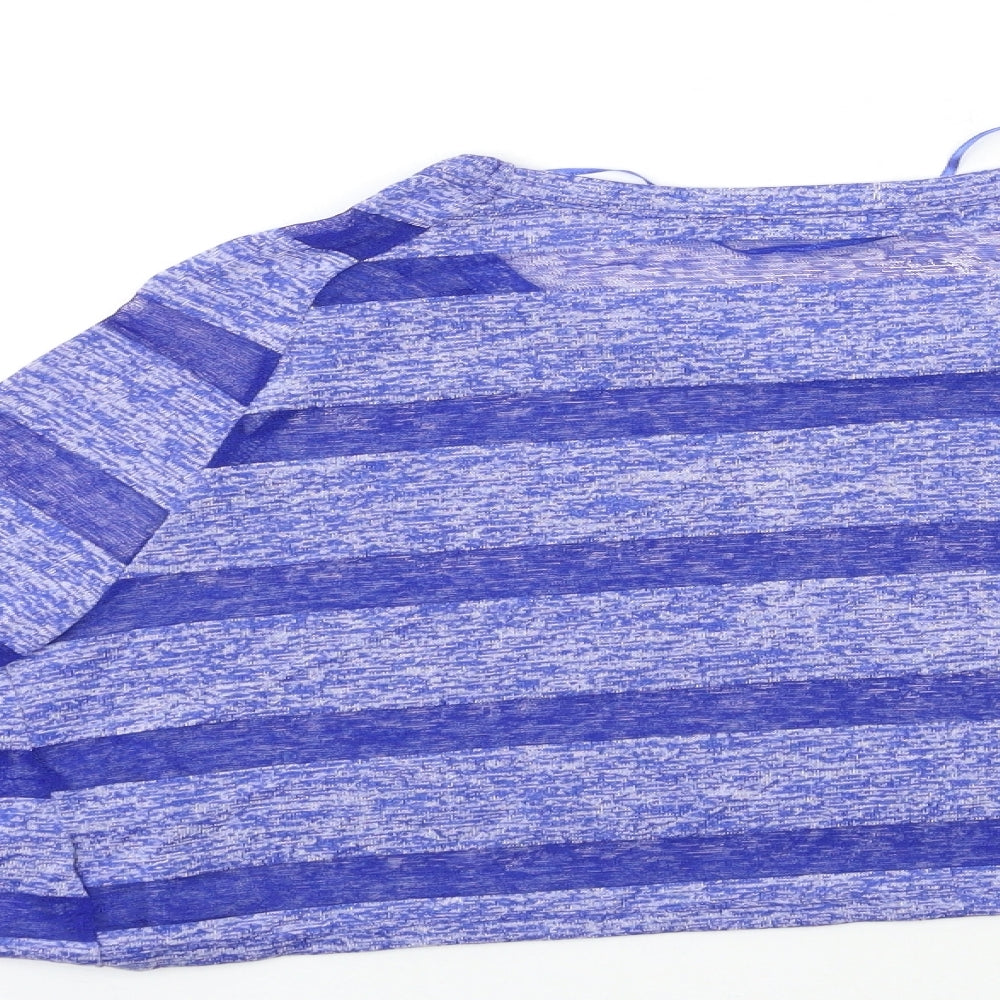 Atmosphere Womens Blue Striped  Pullover Jumper Size 8