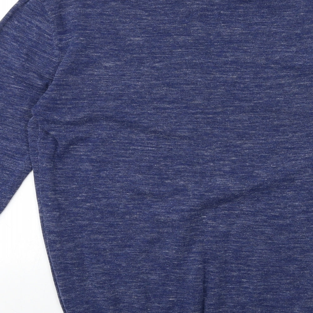 George Mens Blue  Knit Pullover Jumper Size S