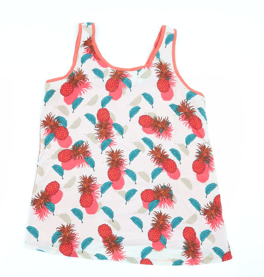 NEXT Womens Multicoloured Geometric  Basic Tank Size 10