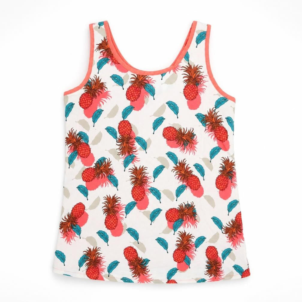 NEXT Womens Multicoloured Geometric  Basic Tank Size 10