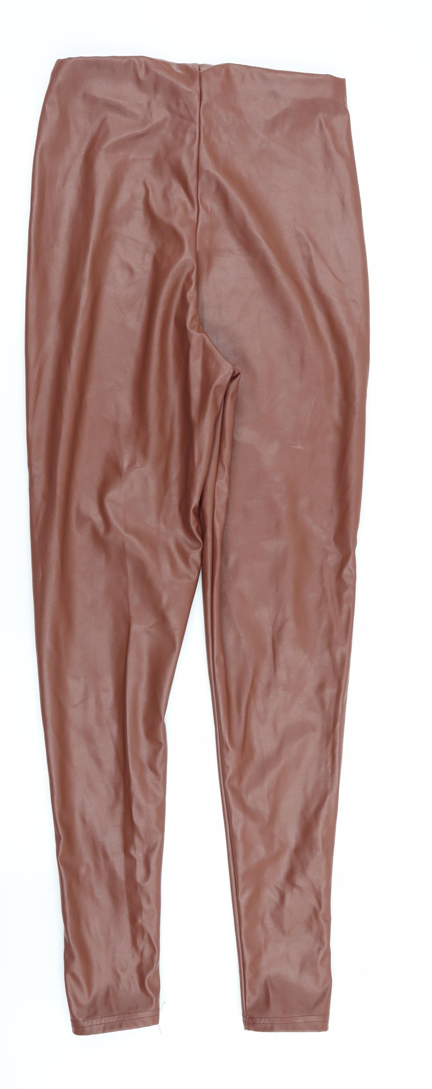 PLT Womens Brown   Trousers  Size 8 L31 in - Stretch waistband