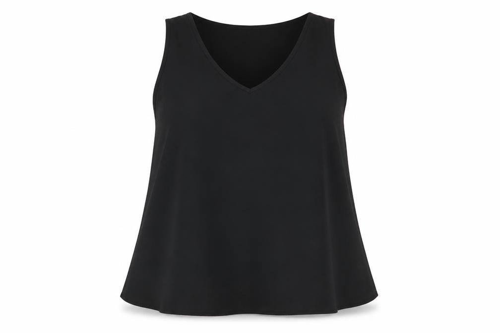Miss Selfridge Womens Black   Basic Blouse Size 12