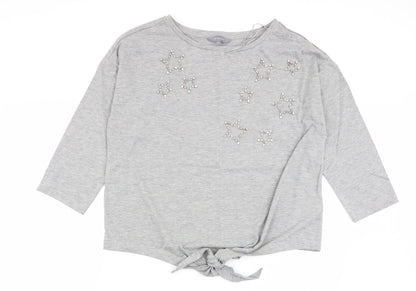 Principles Womens Grey   Basic T-Shirt Size 16
