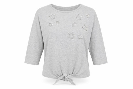 Principles Womens Grey   Basic T-Shirt Size 16