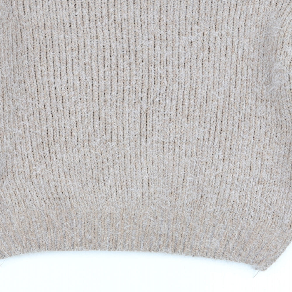 Primark Womens Brown   Pullover Jumper Size 4  - size 4-6