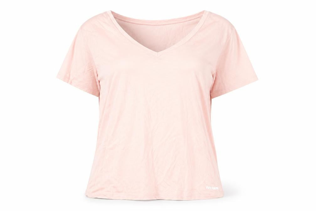 IVY PARK Womens Pink   Basic T-Shirt Size XS