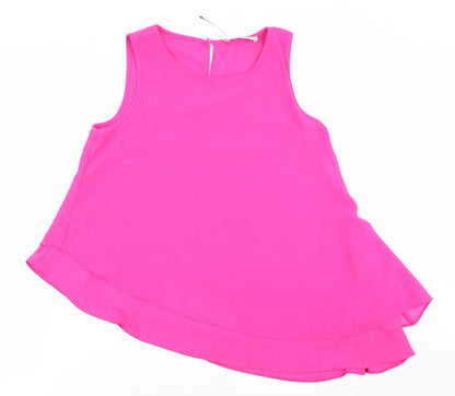 Asda George Womens Pink   Basic Blouse Size 8