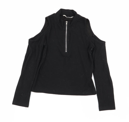 SheIn Girls Black   Basic T-Shirt Size 8 Years