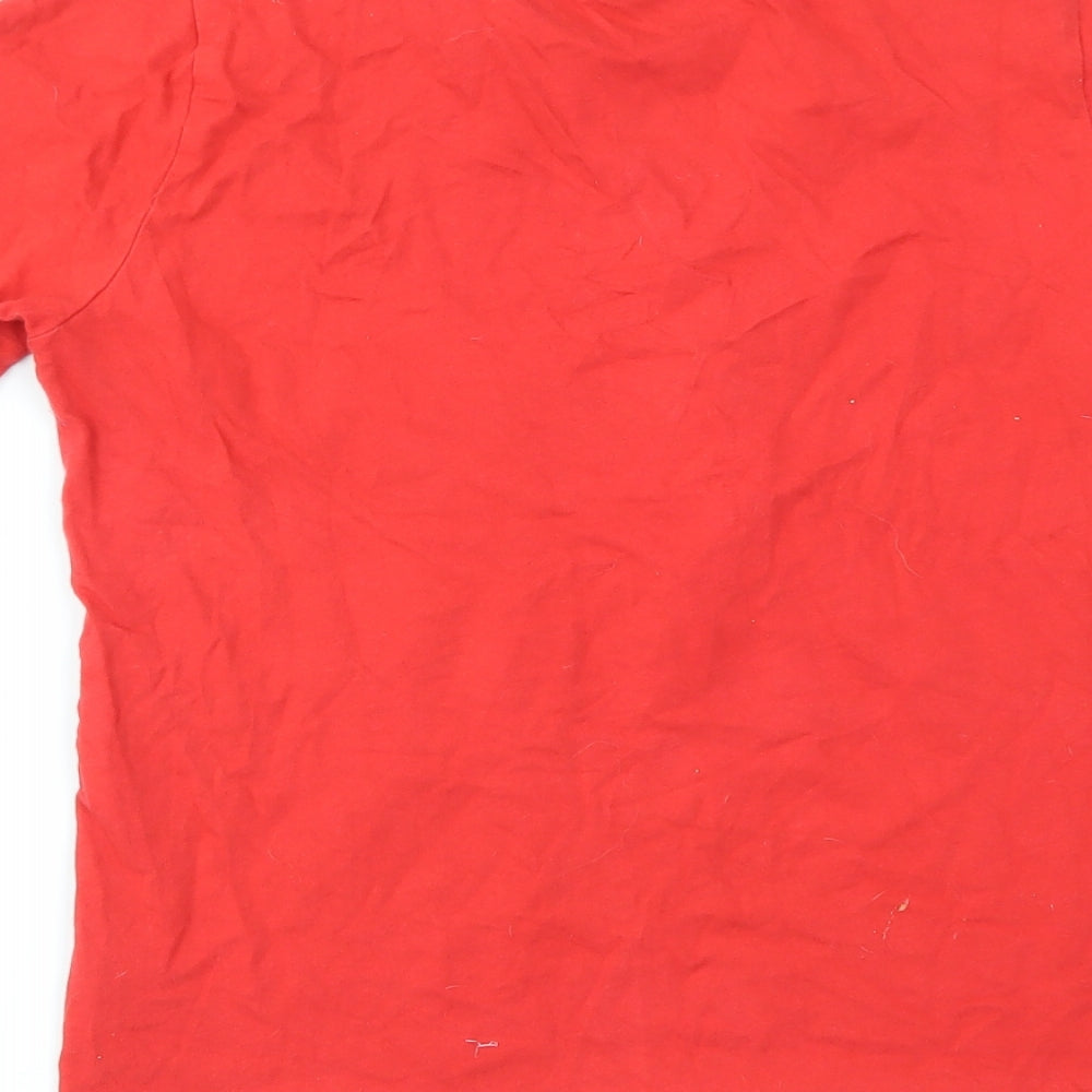 Nutmeg Boys Red   Basic Polo Size 12-13 Years
