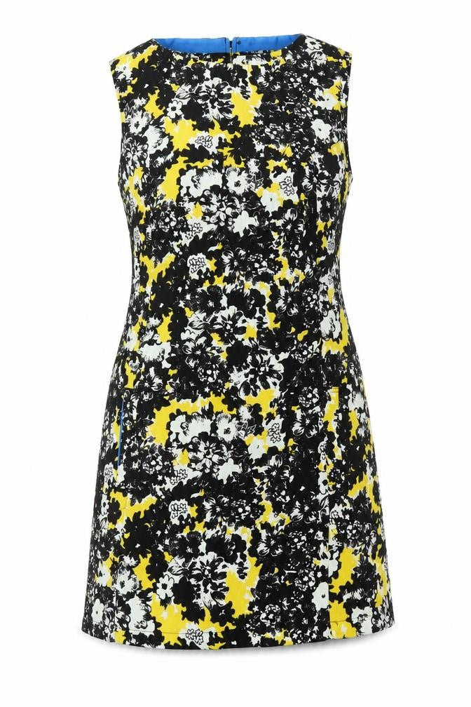Primark Womens Multicoloured Geometric  Fit & Flare  Size 12