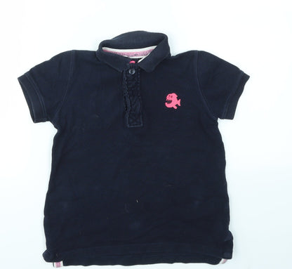 Next Girls Blue   Basic T-Shirt Size 6 Years