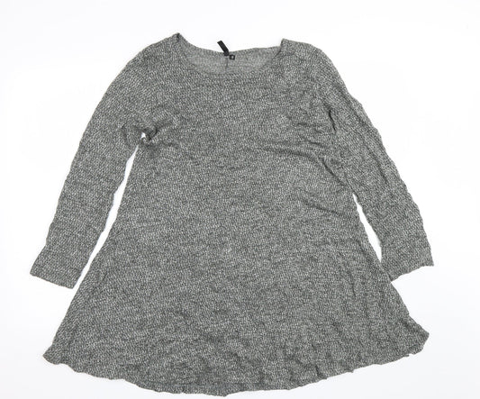 Young Kim Womens Green   T-Shirt Dress  Size 12