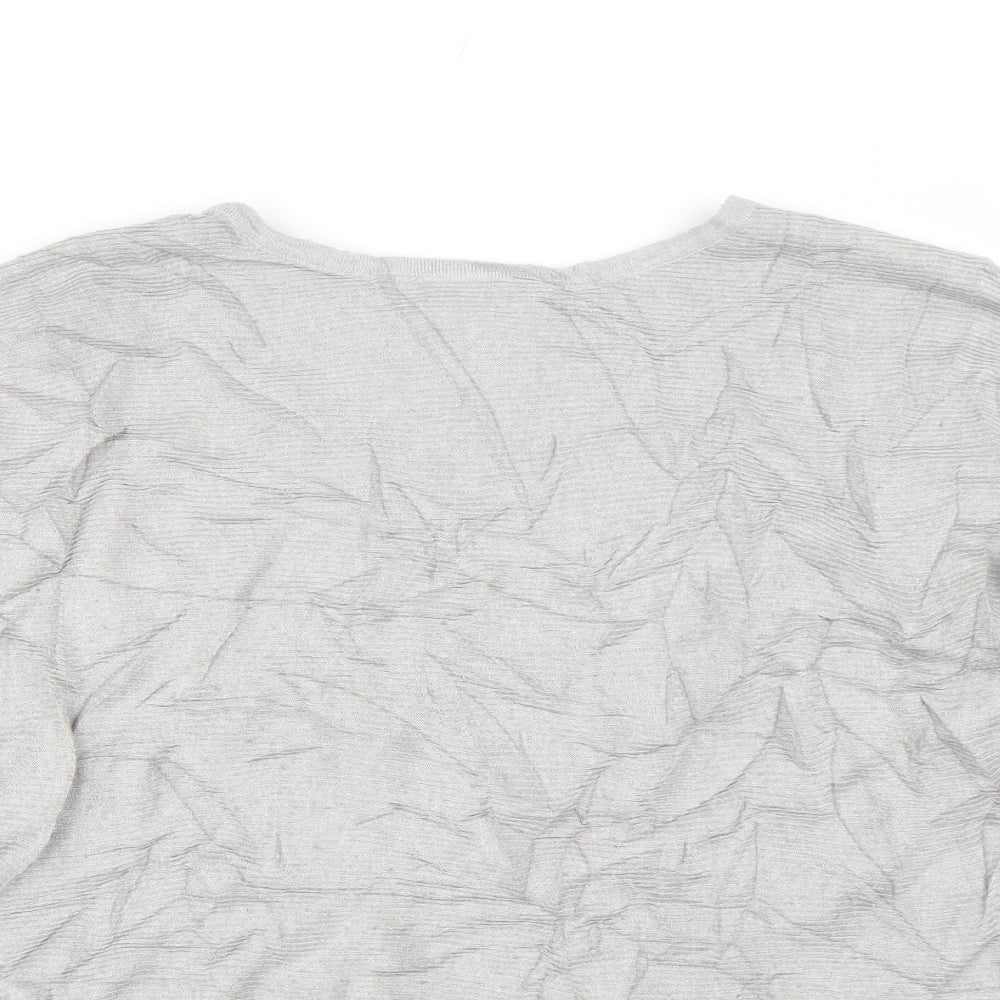 Studio Womens Grey   Basic T-Shirt One Size