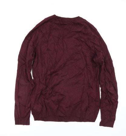 Next Mens Red   Pullover Jumper Size S
