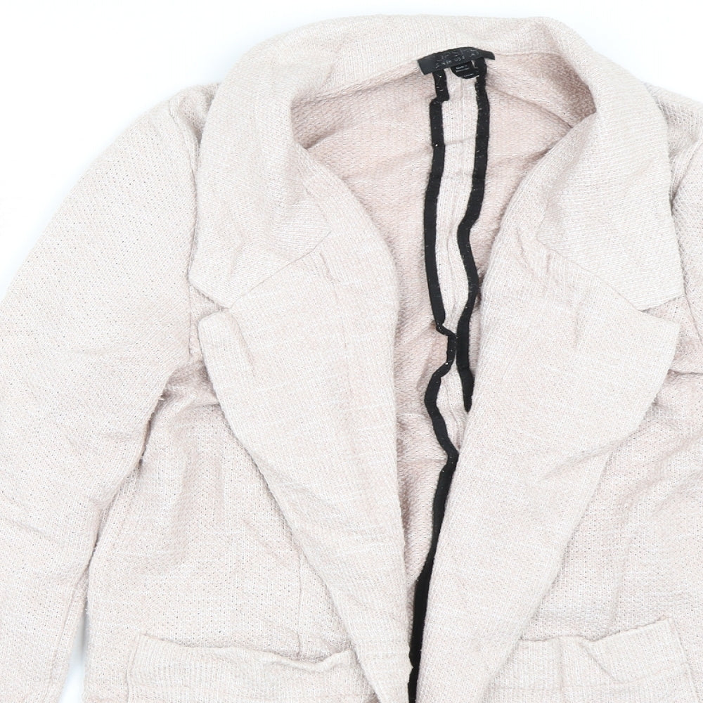 Topshop Womens Pink   Jacket Blazer Size 8