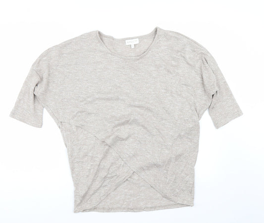 Apricot Womens Beige   Basic T-Shirt Size 10