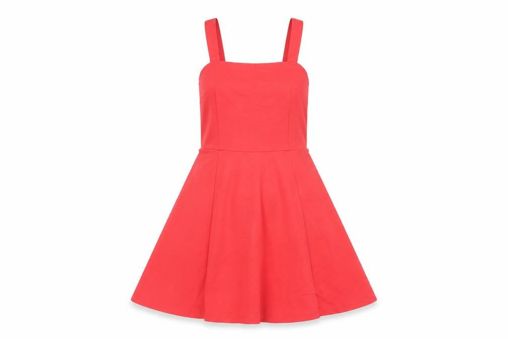 H&M Womens Red   Tank Dress  Size S