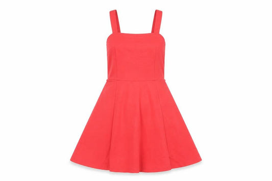 H&M Womens Red   Tank Dress  Size S