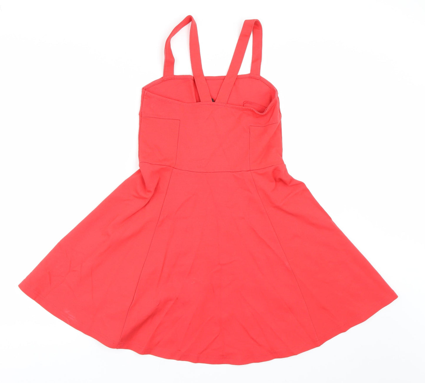 H&M Womens Red   Tank Dress  Size S