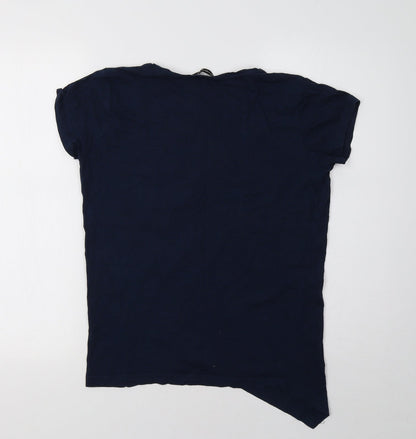 Diverse Womens Blue   Basic T-Shirt Size S